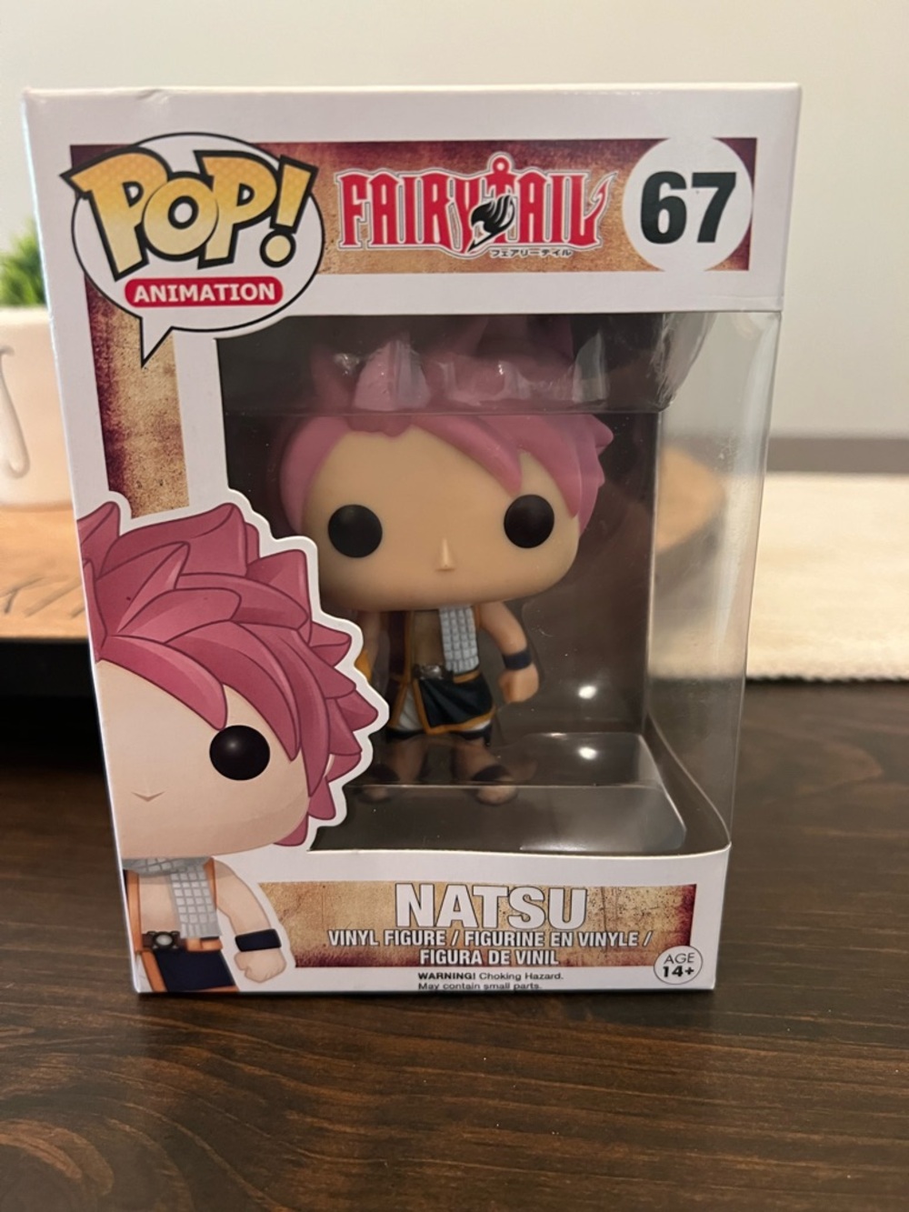 Funko Pop! Animation Fairy Tail Natsu with Pink Hair